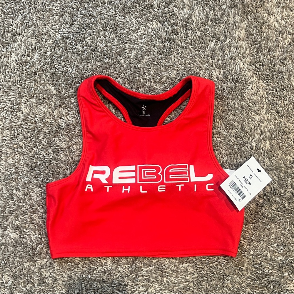 MAO Rebel Athletic Red Sports Bra